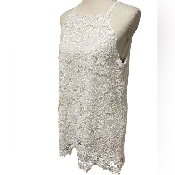 NWT Alfani Sleeveless Lace Tunic Tank Too Size 6 - Picture 2 of 10
